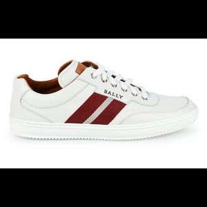 Bally Shoes Oriano White Calf Plain - Size 10D